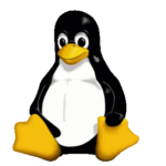 Linux-Pinguin passend zum Linux-Dienstleister